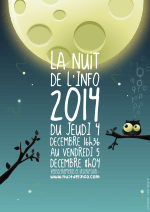 Affiche Nuit de l Info 2014